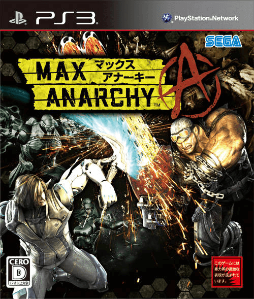 Max Anarchy box art for Playstation 3